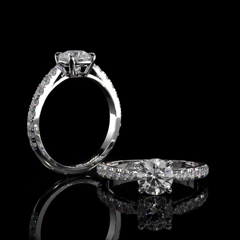 Le Solitaire Piqué Accompagnés Gigare MARC BRAMS20230420 SAPHIR FLEUR OVALE MARC BRAMS1087