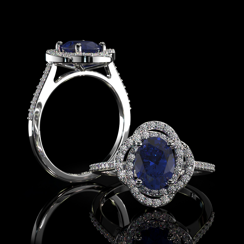 SAPHIR FLEURS Bleu Profond OVALE 20230614 SAPHIR FLEUR OVALE MARC BRAMS0922